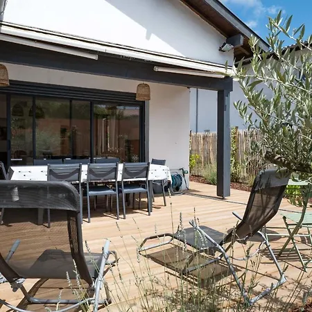 شقة Nice House Arcachonese With Terrace-Garden